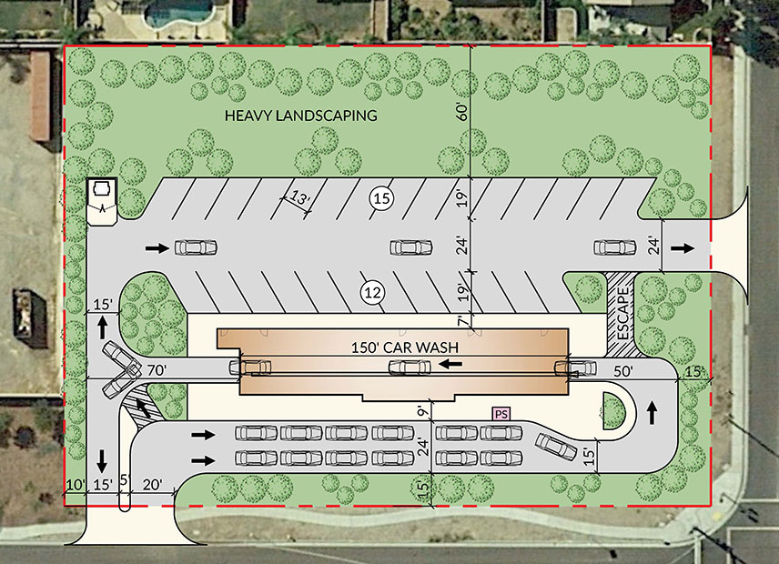 Car Wash Site Plan Commercial Site Plan Car Wash Site Plan Commercial Site Plan